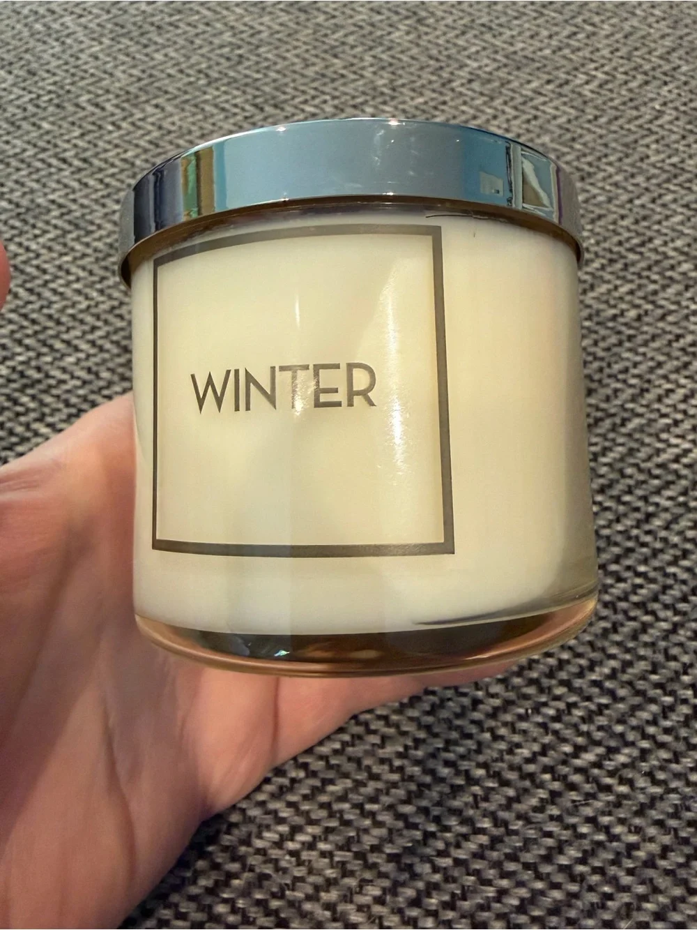Bath And Body Works Winter 4 Ounce Candle In Glass Jar With Lid - Picture 5 of 10